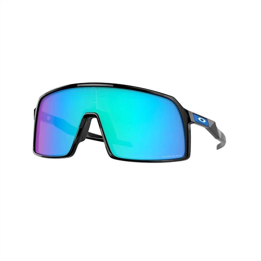 NEW OAKLEY unisex - sutro sunglasses in polished black prizm sapphire